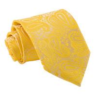 Paisley Gold Tie