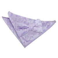 passion lilac bow tie 2 pc set
