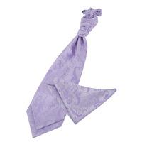 passion lilac scrunchie cravat 2 pc set