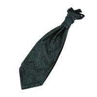 Paisley Emerald Green Scrunchie Cravat