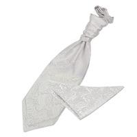 paisley ivory scrunchie cravat 2 pc set