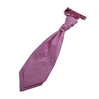 Paisley Baby Pink Scrunchie Cravat