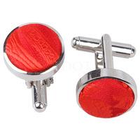 Paisley Red Cufflinks