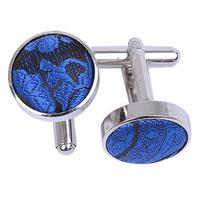 Paisley Royal Blue Cufflinks