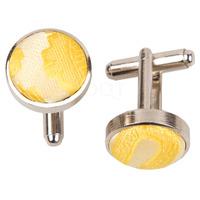 Paisley Gold Cufflinks