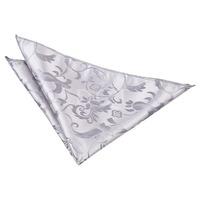 Passion Silver Handkerchief / Pocket Square