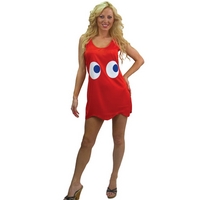 Pac Man Blinky Tank Dress