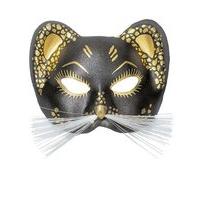 panther eyemask mardi gras masks eyemasks disguises for masquerade fan ...