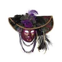 Party Mask Venetain Purple