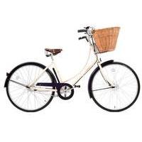 Pashley Sonnet Pure Womens Hybrid Bike | White/Blue - 22 Inch