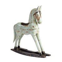 PAINTED ROCKING HORSE in Shabby Chic Design