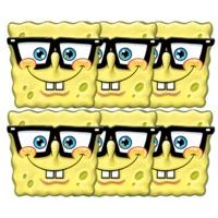 Pack Of 6 Spongebob Square Pants Face Masks