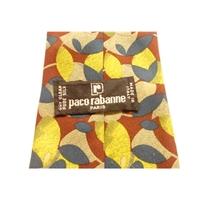Paco Rabanne Silk Tie Multi Coloured