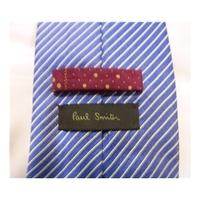 Paul Smith Blue Striped Silk Tie