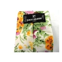 Paco Rabanne Floral Silk Tie