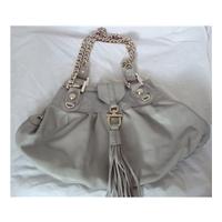 Patrick Cox Size Medium Light Grey Leather Handbag