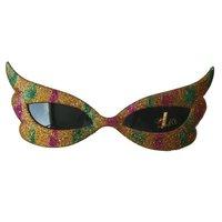 Party Glasses Butterfly Glitter Multi Co
