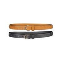 Pack of 2 Jeans Belts