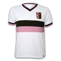 Palermo Away 1970\'s Short Sleeve Retro Shirt 100% cotton