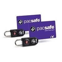 Pacsafe Prosafe 750 TSA Accepted Key-Card Lock (2 Pack) - Black