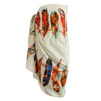 Palme Beige Sarong Long Prints