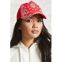 paisley print dad cap