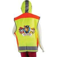 paw patrol fluorescent reflective safety vest opaw010