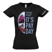 Payday 2 Women\'s Houston Mask Large T-shirt Black (ge1738l)