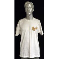 Paul McCartney and Wings Wingspan - Hits And History - White Large 2001 UK t-shirt PROMO T-SHIRT
