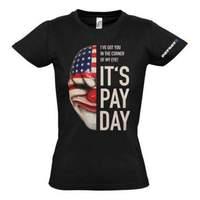 Payday 2 Women\'s Dallas Mask Extra Large T-shirt Black (ge1736xl)