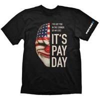 Payday 2 Men\'s Dallas Mask Extra Extra Large T-shirt Black (ge1727xxl)