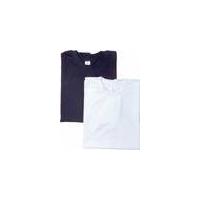 pack of 2 t shirts black and white in various sizes