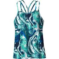 patagonia rivermouth latticeback tank top galah green