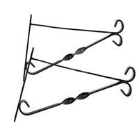 pair of 12 brackets for hanging baskets