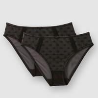 pack of 2 tulle briefs