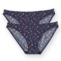 pack of 2 printed microfibre briefs