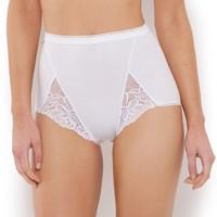 Pack of Two Cotton and Lace Maxi Briefs