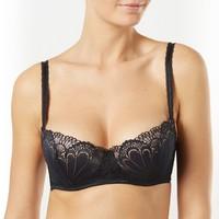 padded balconette bra