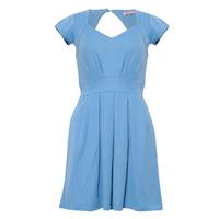 Paprika Cap Sleeve Skater Dress