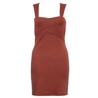 Paprika Open Back Body Dress