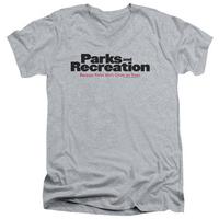 parks recreation logo v neck