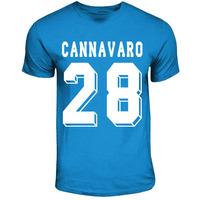 paolo cannavaro napoli hero t shirt sky blue