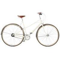 Pashley Aurora 8 Speed Alfine Womens Hybrid Bike | White - 20 Inch