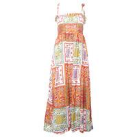 Paprika Tie Strap Maxi