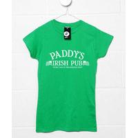 Paddy\'s Irish Pub Womens T Shirt - Inspired by It\'s Always Sunny in Philadlephia