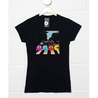 Pac Man Abbey Road Women\'s T Shirt