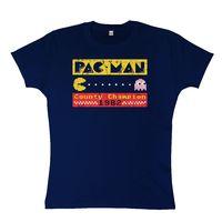 Pac Man Womens T Shirt - County Champion 82