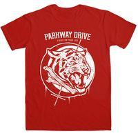 parkway drive t shirt tiger bones