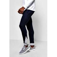 Panel Skinny Fit Joggers - navy