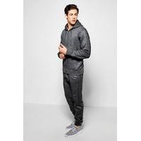 Panel Tracksuit - charcoal